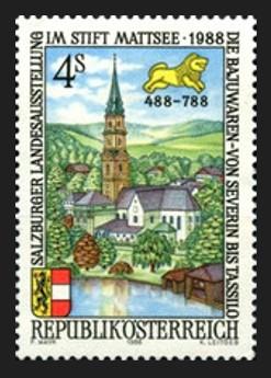 AVUSTURYA 1988 YAPILAR MİMARİ MANASTIR