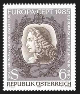 1985 AVUSTURYA EUROPA CEPT - Avrupa Müzik Yılı