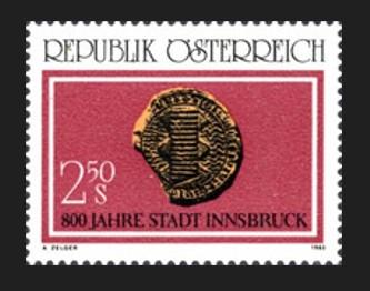 AVUSTURYA 1980 Innsbruck Şehri’nin 800. Yıldönümü