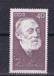 ALMANYA DDR 1971 Rudolf Virchow’un Doğumunun 150. Yıldönümü. Antropolog