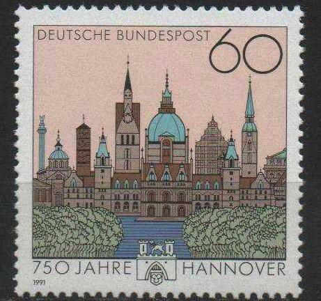 ALMANYA 1991 Hannover’in 750. Yıldönümü