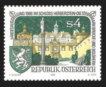 AVUSTURYA 1986 Herberstein Kalesi