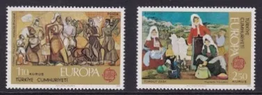 TÜRKİYE 1975 EUROPA CEPT MNH SERİ