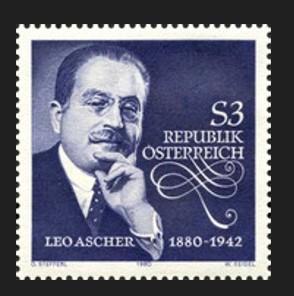 AVUSTURYA 1980 Leo Ascher’ın 100. yıldönümü