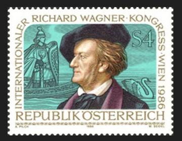 AVUSTURYA 1986 Uluslararası Richard Wagner Kongresi