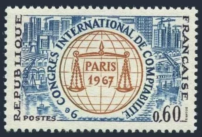 FRANSA 1967 Dokuzuncu Uluslararası Muhasebe Kongresi, Paris