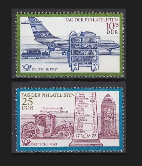 ALMANYA DDR 1971 Filatelistler Günü