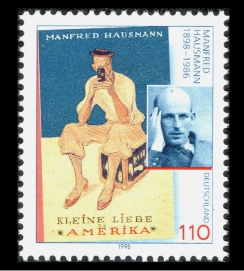 ALMANYA 1998 Yazar Manfred Hausmann’ın Doğumunun 100. Yıldönümü