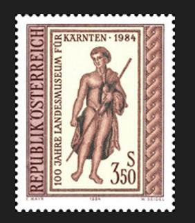 AVUSTURYA 1984 Karintiya Eyalet Müzesi’nin 100. Yıldönümü