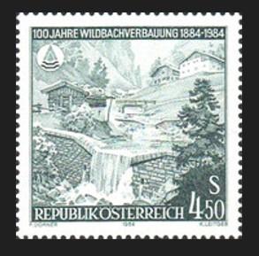 AVUSTURYA 1984 Sel Kontrol Çalışmalarının 100. Yılı