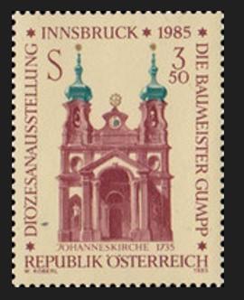 AVUSTURYA 1985 Innsbruck Piskoposluğu