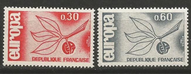 1965 FRANSA EUROPA CEPT