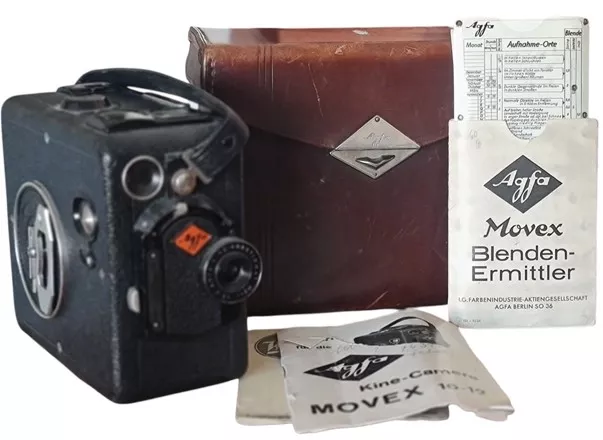 Agfa Movex 16mm Kamera Seti