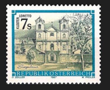 AVUSTURYA 1987 YAPILAR MİMARİ MANASTIRLAR