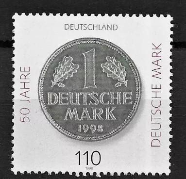 ALMANYA 1998 Deutsche Mark’ın 50. Yıldönümü