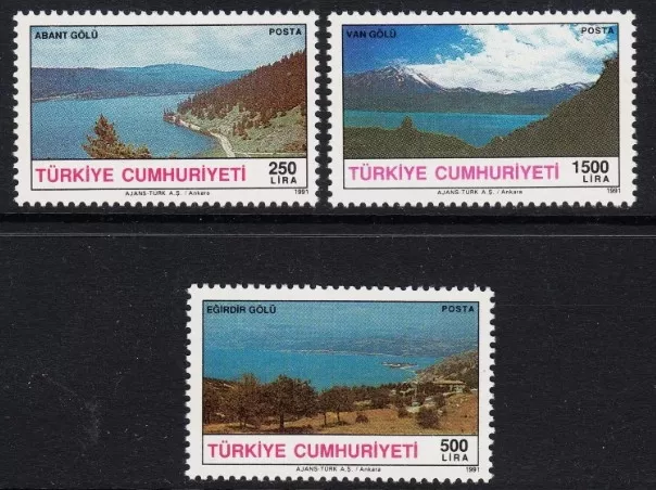 1991 GÖLLERİMİZ MNH