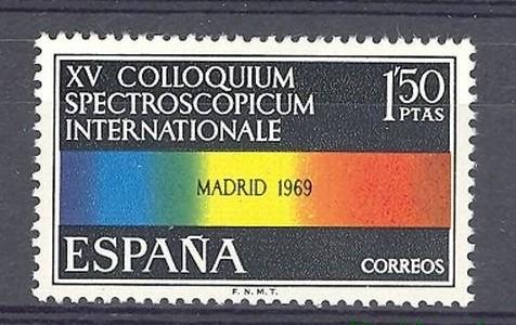 İSPANYA 1969 Spectroscopicum Internationale 15. Kolokyumu