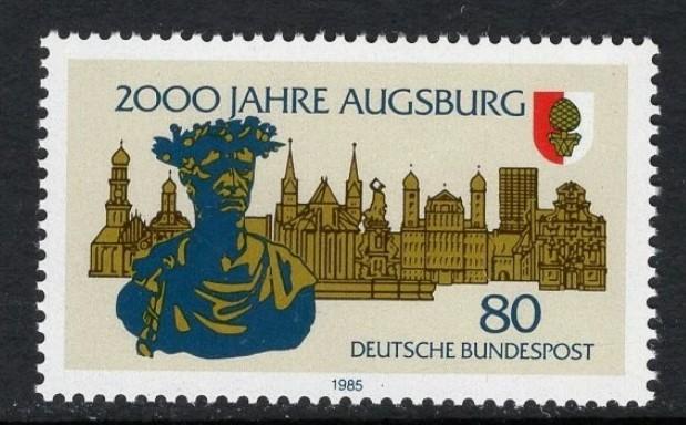 ALMANYA 1985 Augsburg’un 2000. Yıldönümü