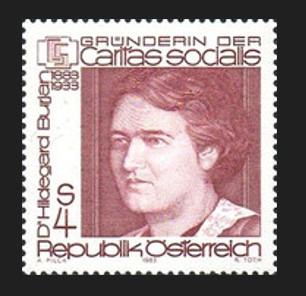 AVUSTURYA 1983 Dr. Hildegard Burjan’ın Doğumunun 100. Yıldönümü