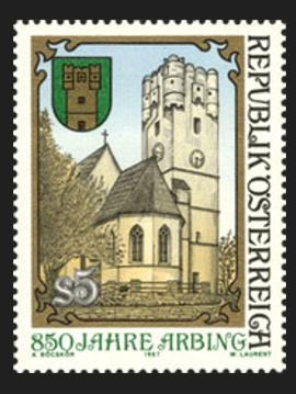 AVUSTURYA 1987 Arbing’in 850. Yıldönümü (1137-1987)