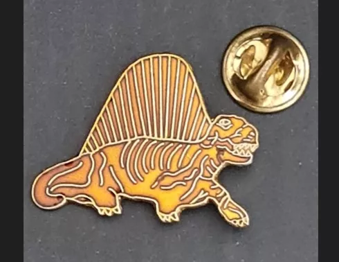 Dinazor, Dimetrodon figürlü rozet
