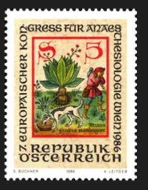 AVUSTURYA 1986 7. Avrupa Anesteziyoloji Kongresi