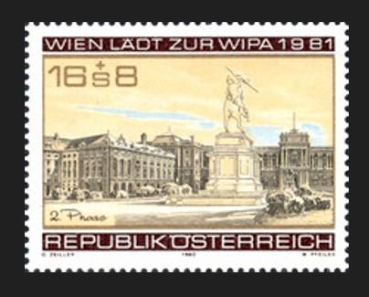 AVUSTURYA 1980 WIPA Viyana