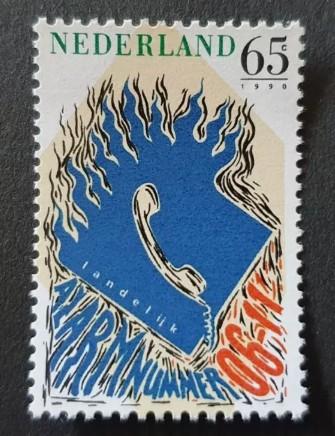 HOLLANDA 1990 Ulusal Alarm Numarası