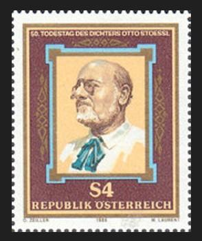 AVUSTURYA 1986 Otto Stoessl’ın Ölümünün 50. Yıldönümü
