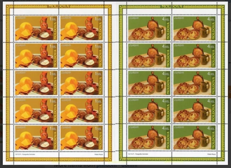 2002 EUROPA CEPT MOLDOVA GASTRONOMİ, KLEİNBOGEN