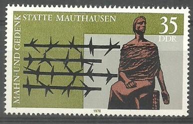 ALMANYA DDR 1978 SAVAŞ KURBANLARI ANITI MAUTHAUSEN