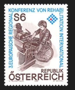 AVUSTURYA 1981 3. Avrupa Bölgesel Konferansı - Uluslararası Rehabilitasyon
