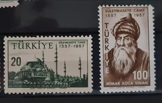 1957 SÜLEYMANİYE CAMİİ’NİN AÇILIŞININ 400.YILDÖNÜMÜ MNH