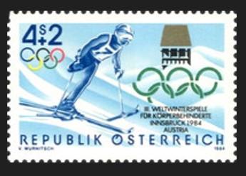 AVUSTURYA 1984 Kış Paralimpik Oyunları - Innsbruck