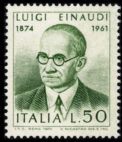 İTALYA 1974 Einaudi’nin Doğumunun 100. Yıldönümü