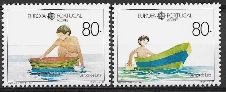 1989 EUROPA CEPT AZOR PORTEKİZ