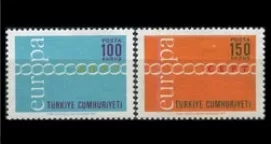 TÜRKİYE 1971 EUROPA CEPT MNH