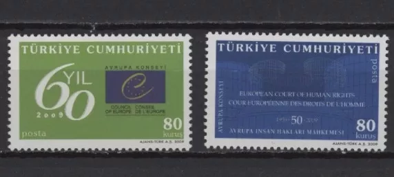 2009 AVRUPA KONSEYİNİN 60.YILI İLE AVRUPA İNSAN HAKLARI MAHKEMESİNİN 50.YILI MNH