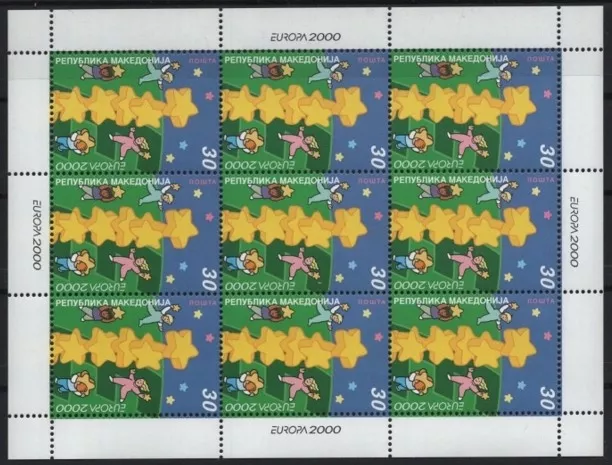 2000 EUROPA CEPT MAKEDONYA
