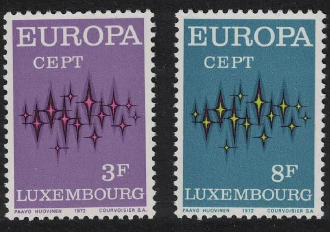 1972 LÜKSEMBURG EUROPA CEPT