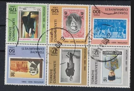 1981 Atatürkün doğumunun 100. yılı, Damgalı