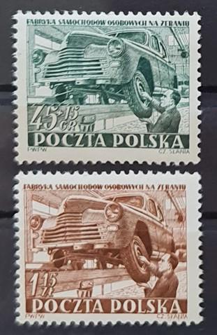 POLONYA 1952 Zeran, Varşova’da Araba Fabrikası