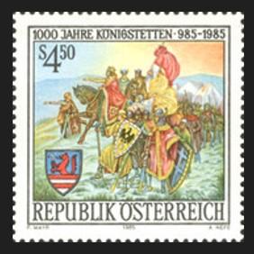 AVUSTURYA 1985 Königstetten’in 1000. Yıldönümü