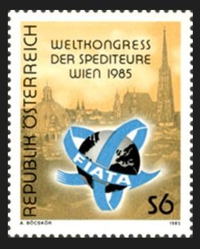 AVUSTURYA 1985 FIATA Dünya Kongresi