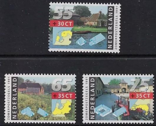 HOLLANDA 1991 Yaz Pulları