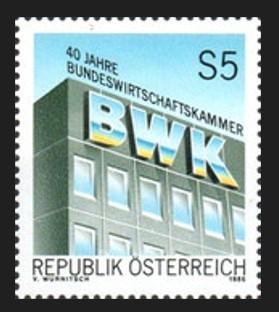 AVUSTURYA 1986 Federal Ticaret Odası’nın 40. Yılı