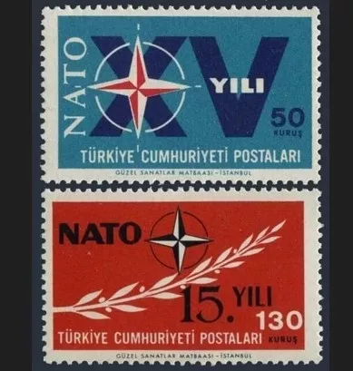 1964 NATO’NUN 15.YILI MNH
