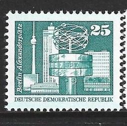 ALMANYA DDR 1980 Yeni Günlük Pul - Küçük Baskı