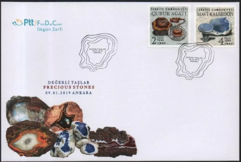 2019 DEĞERLİ TAŞLAR FDC
