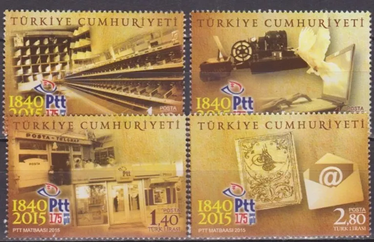 2015 PTT KURULUŞ 150.YIL MNH
